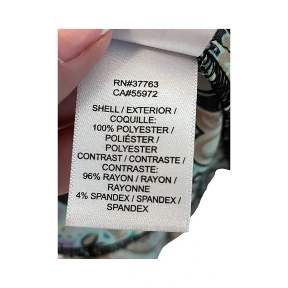 Laundry Brand Multicolor Patterned Halter Top - Picture 6 of 7